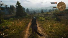 Unterwegs bei Weißgarten Witcher 3