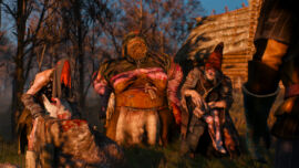 Drei so ... sagen wir "Tanten" .. Netter Umgang! Witcher 3