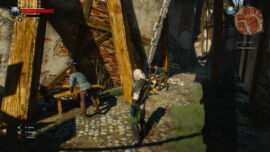 Schreiner und ein Haus mit zweifelhafter Statik Witcher 3
