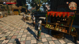 Bei den wohlhabenden Bürgern gibt es auch seltene Gaumenfreuden Witcher 3