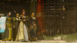 Anna Henrietta (Mitte) und ihre Hofdamen Blood and Wine - Anna Henrietta und Hofdamen