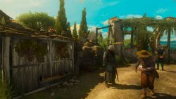 Dass der Wein hier eine wichtige Rolle spielt, ist nicht zu übersehen :D Blood and Wine - Weingut