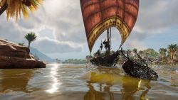 Bayeks "Bugwelle" Assassins Creed Origins | Schwimmen