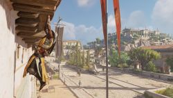 Straßen und Tempel von Alexandria Assassins Creed Origins | Tempelberg Alexandria