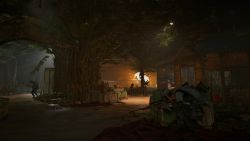 Hubschrauber-Szene in der Vietnam-Sektion des American History Museum Hubschrauber-Szene in der Vietnam-Sektion des American History Museum